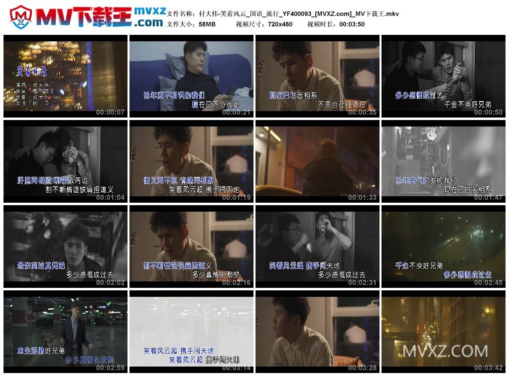 付大伟-笑看风云_国语_流行_YF400093